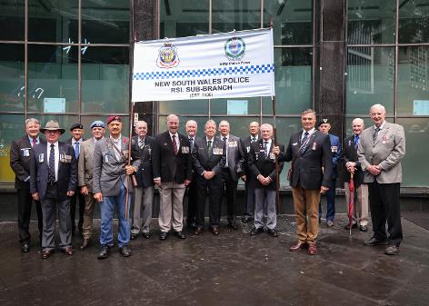 Members gather prior to The March